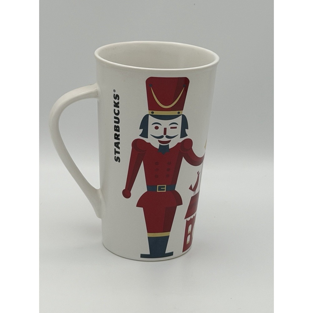 Starbucks 2012 Christmas Nutcracker Coffee Mug Cup 16 oz